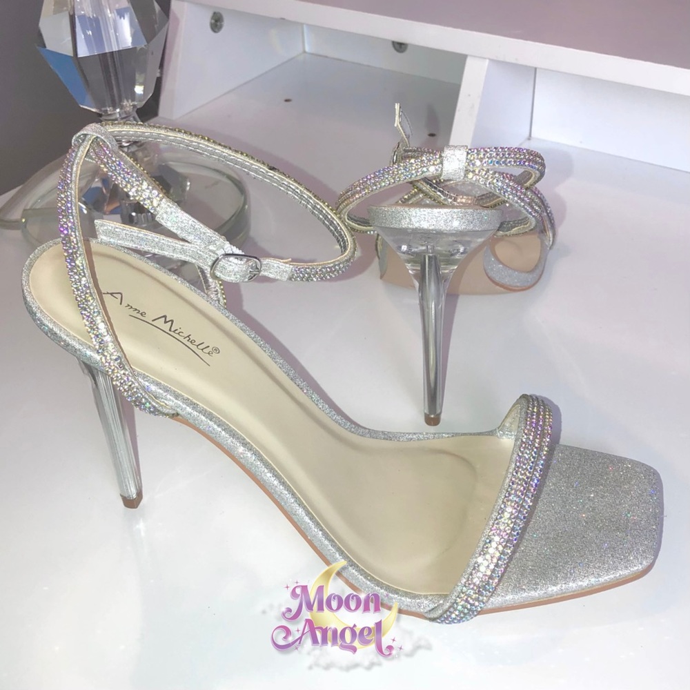 🤍 Aurora Rhinestone Heels 🤍
